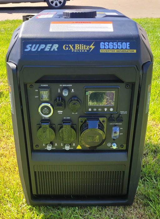 Agregat inwerterowy 5.5 kw ultra cichy , Gx Blitz Polska