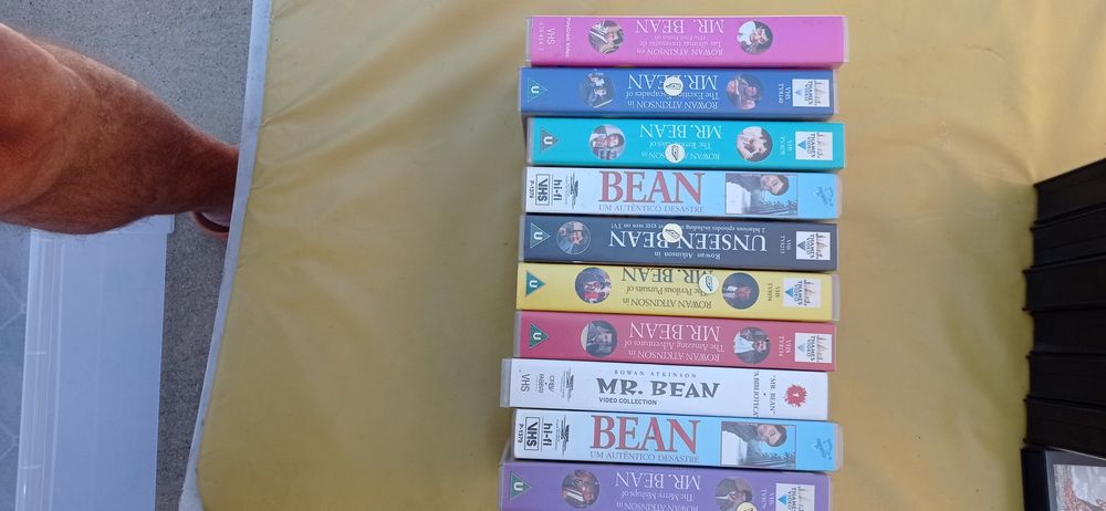 Coleção cassetes VHS