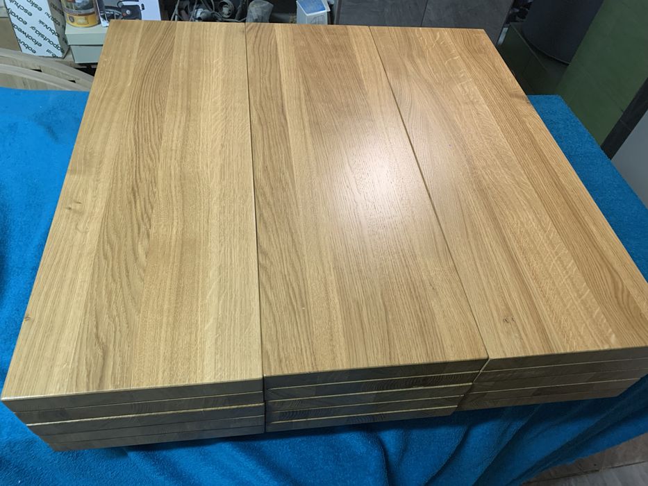 Stopnie dębowe, bukowe, jesionowe lite drewniane trepy na schody