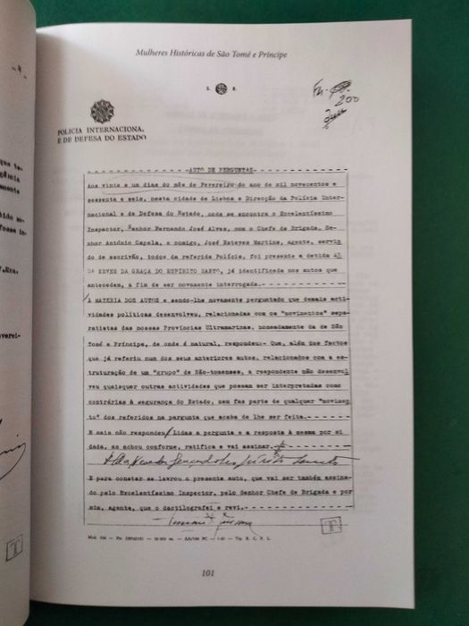 Mulheres Históricas de São Tomé e Príncipe - Carlos Espirito Santo