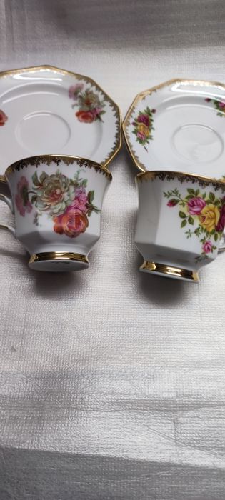 Conjunto de 2 chávenas de café Da Winterling Bavaria