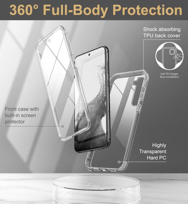Tech-Protect Kevlar Galaxy S23+ plus clear