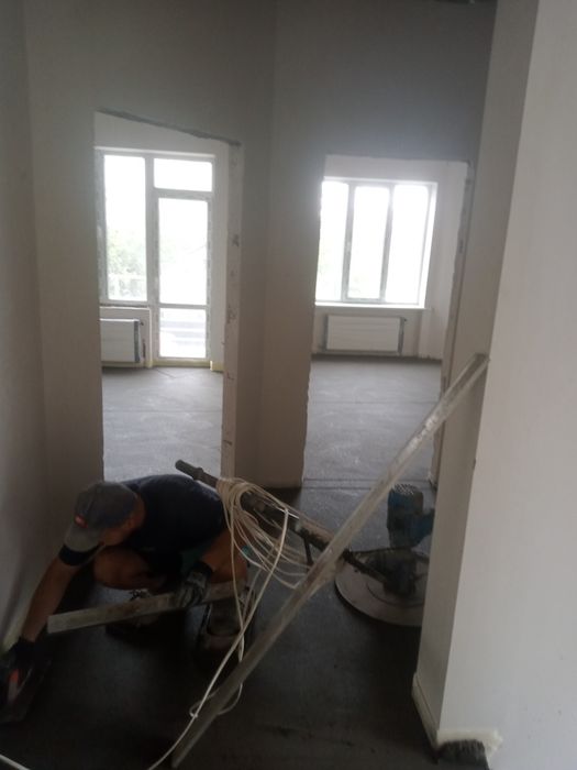 Дотримуємось термінів‼️Машинна СТЯЖКА підлоги Напівсуха стяжка