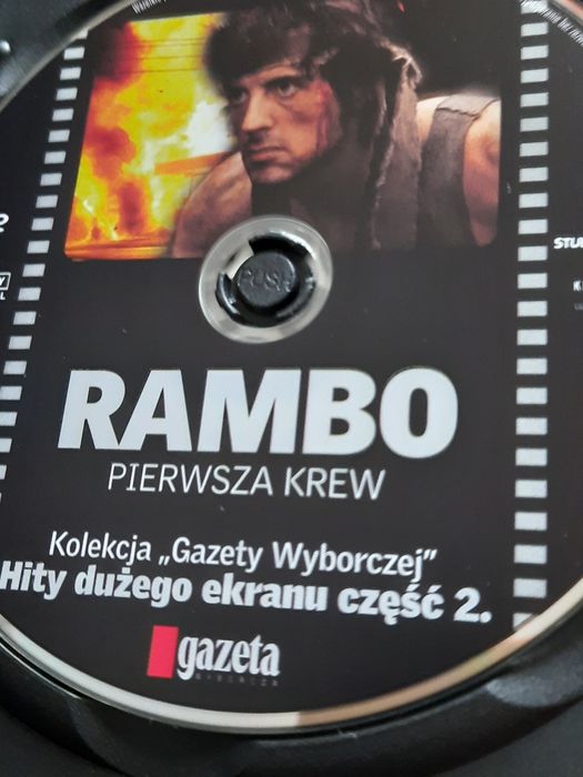 Rambo pierwsza krew płyta dvd