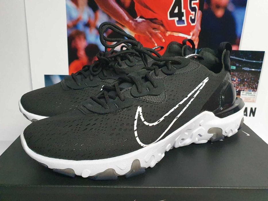 Кросівки Nike React Vision Black White
