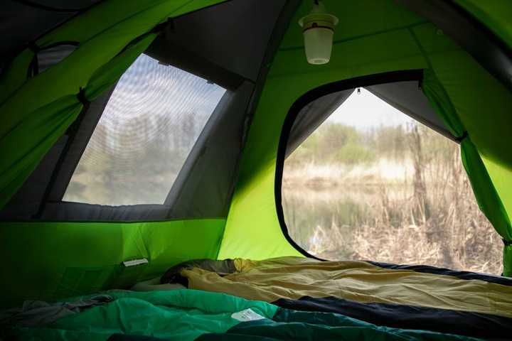 Туристичний намет Peme Taurus 3 особи водонепроникний 2 входи Peme: 5 ...