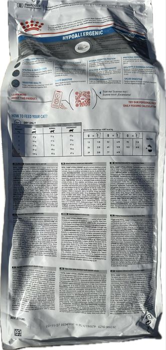 Karma dla kota ROYAL CANIN Veterinary Diet Hypoallergenic 2,5 kg