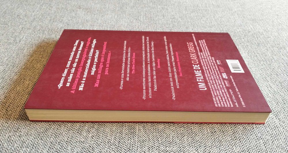 Livro "Choke - Axfixia" de Chuck Palahniuk
