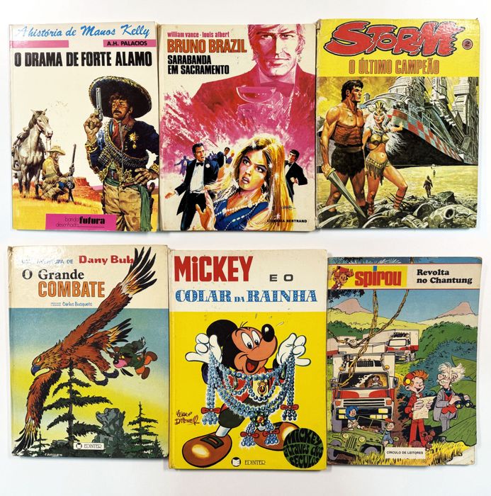 EXCELENTE OPORTUNIDADE! Coleções BD Clássicas e Raras.