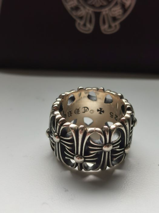 Pierscionek Srebro chrome hearts Silver ring