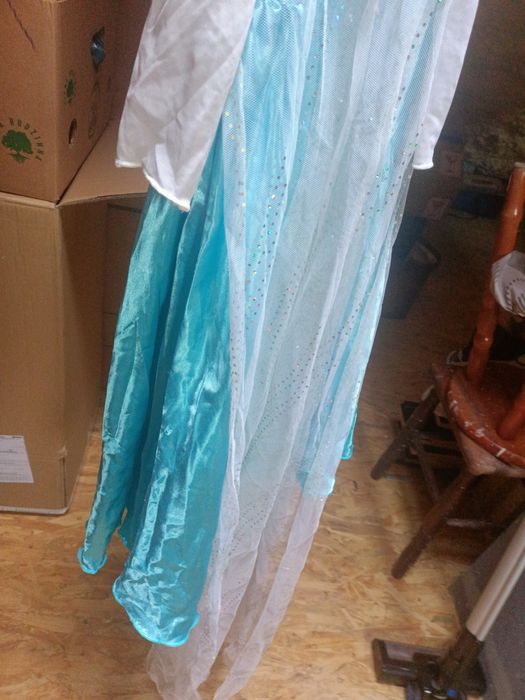 Sukienka księżniczki, Elzy z długą peleryna