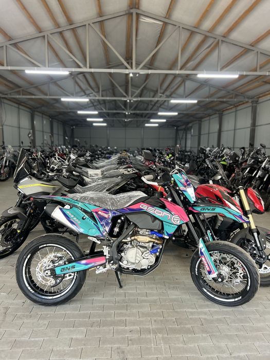 Мотоцикл Geon GNS300 Motard, Безкоштовна доставка, Гарантія