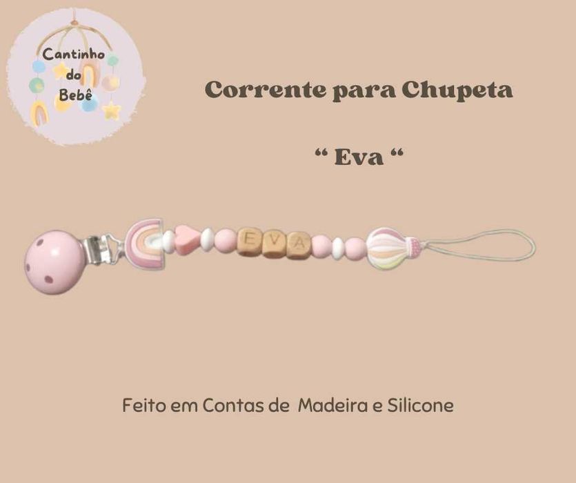 Correntes de Chupetas Personalizadas