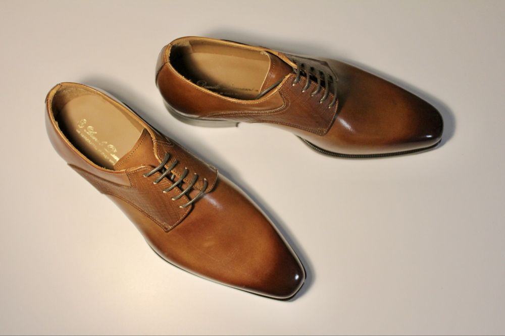 Włoskie buty skórzane Andrea Nobile 42 – Made in Italy – nowe