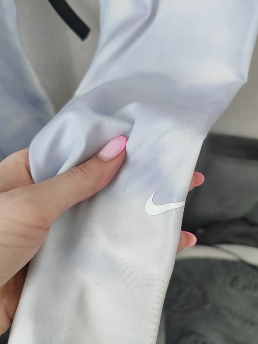 Лосини вкорочені Nike dri fit one icon clash tie dye Ss