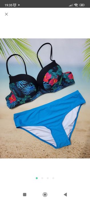 Купальник розмір XL (50-52) чашка D