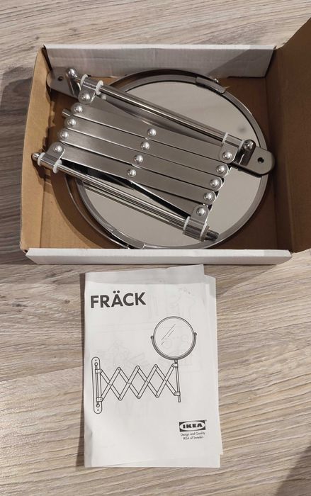 Lusterko IKEA FRÄCK 17cm NOWE