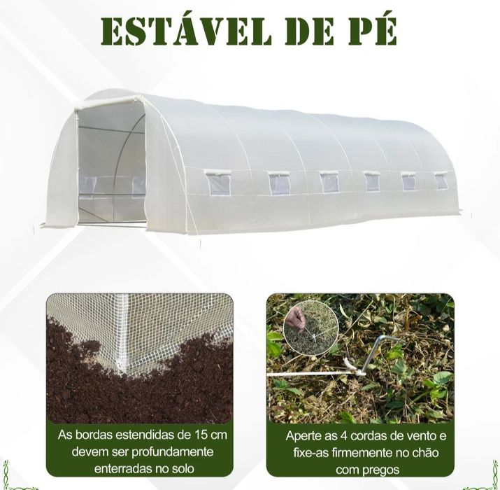 Vendo pequena estufa