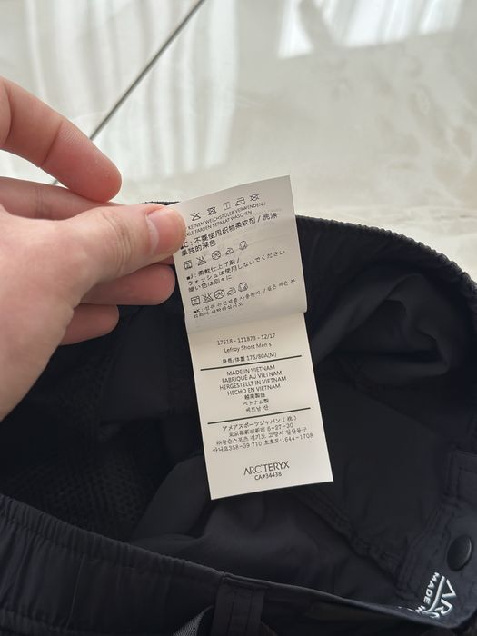 Шорти arcteryx ma.strum  carhartt