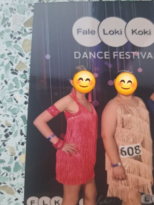 Sukienka do tańca Latino,Jive,Cha cha cha
