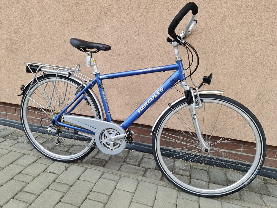 Rower trekkingowy HERCULES koła 28 SHIMANO aluminium okazja WYSYŁKA
