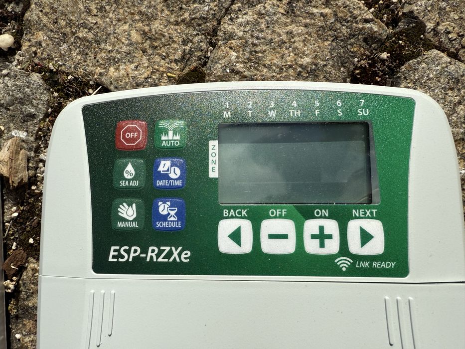 Rainbird ESP RZXe 6 canais programador rega