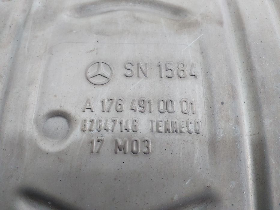 Panela de escape MERCEDES-BENZ Classe A (W176)