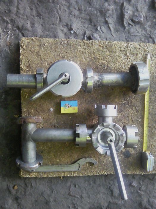 Крани великі нержавійка