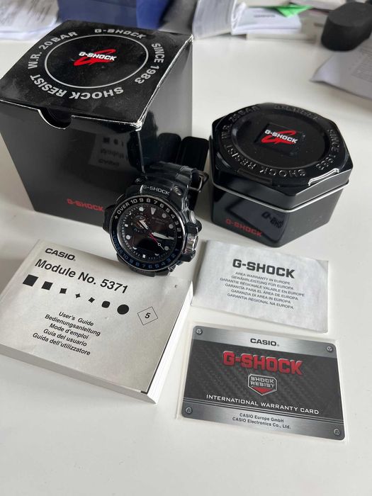 Zegarek CASIO GWN-1000RD-4AER GULFMASTER super funkcjonalność