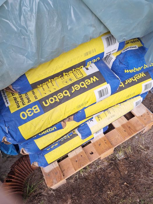 Beton B 30 Weber super cena wyprzedaż