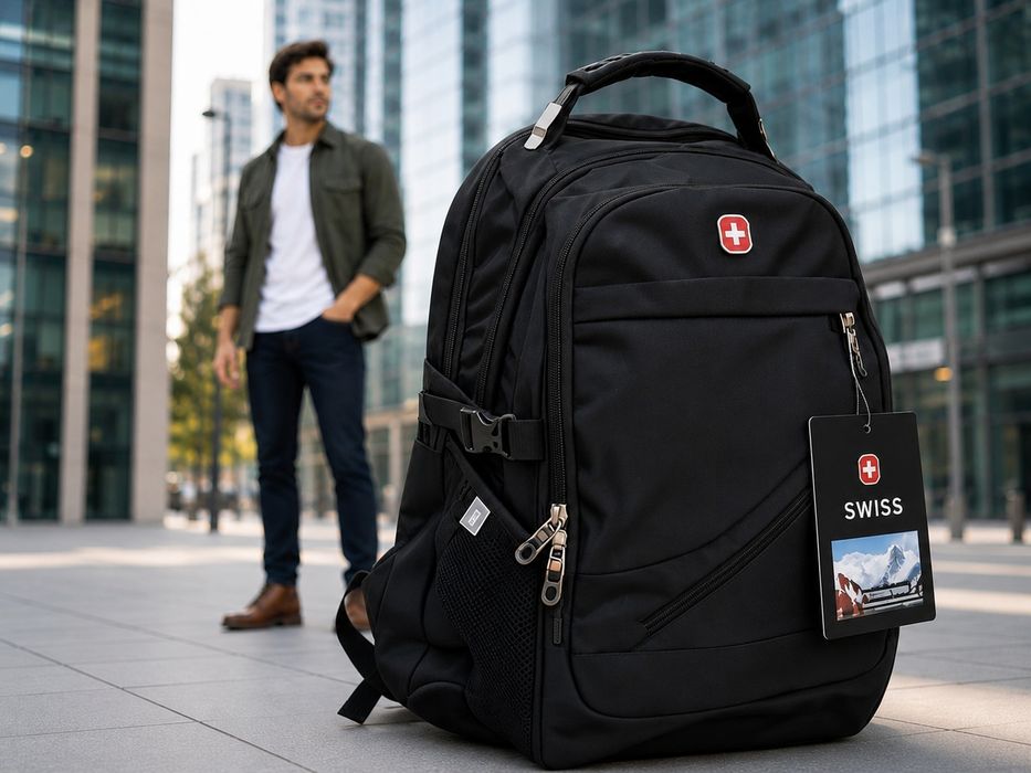 ОПТ ДРОП Водостійкий шверцарський міський рюкзак SwissGear 8810 Хіт продажів!!!