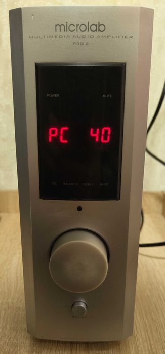 Акустична система Microlab PRO 2+підсилювач+ дроти  Робочий ст