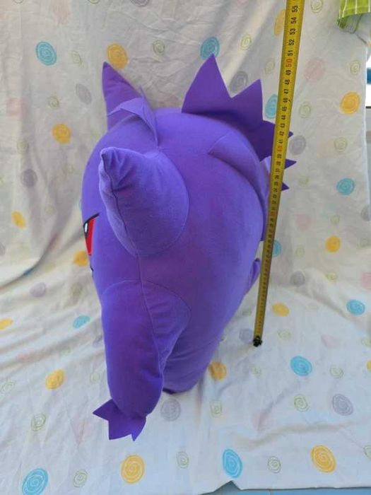 Pokémon peluche gigante e grande e muito enorme do pokémon gengar