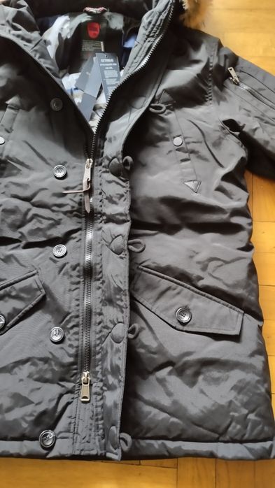 Parka, kurtka męska zimowa, nowa, czarna, rozmiar XXL