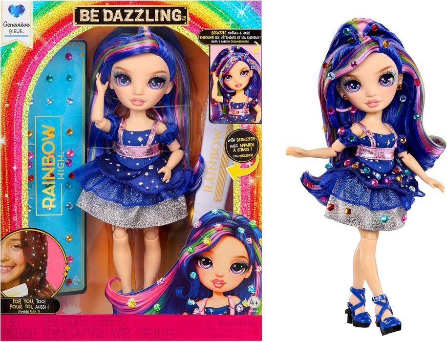 Лялька Rainbow High Be Dazzling Genevieve Bleue Blue Женевєва 597810