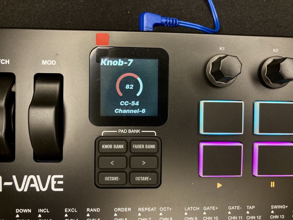 Нова! M-VAVE SMK-37 Pro Bluetooth MIDI клавіші (як AKAI MPK mini Play)