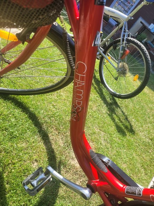 Rower Mustang czerwony
