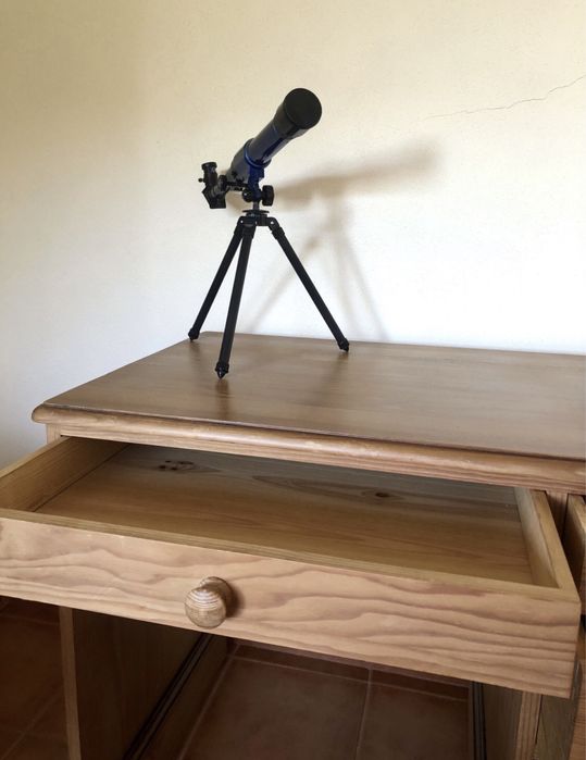 Cómoda / secretária de madeira pinho