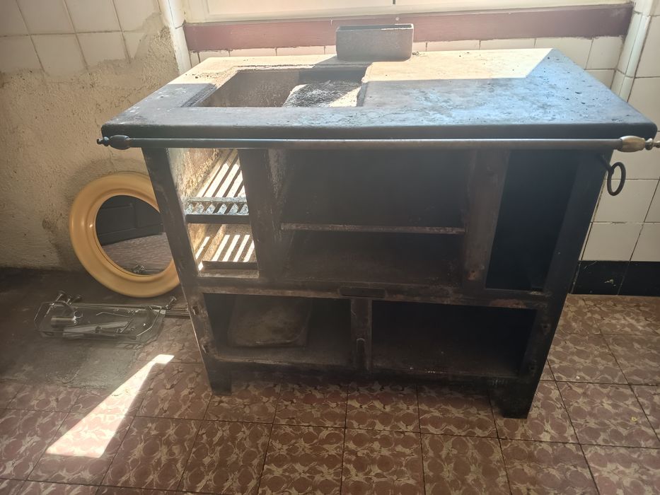 Fogão de ferro fundido