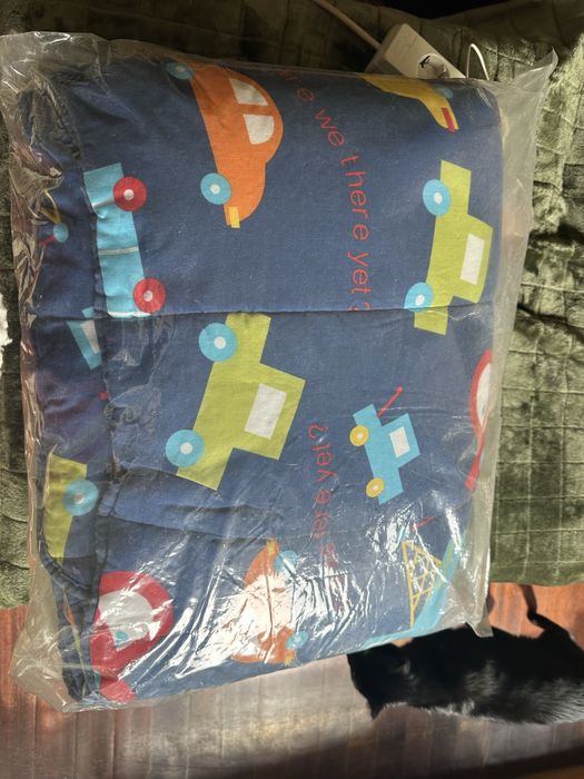 Edredão de criança, jovem, cama de solteiro