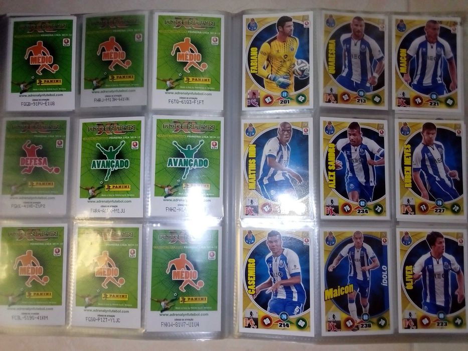 caderneta de futebol adrenalyn 2014-15