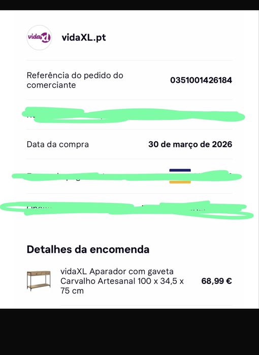 Consola/Aparador Novo