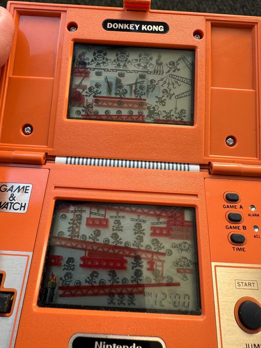 Nintendo Donkey Kong Game&Watch Multi screen 1982