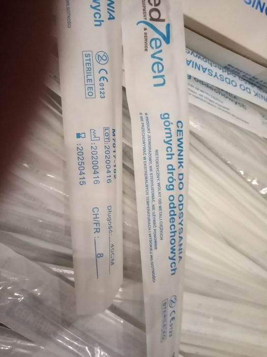 Cewniki do odsysania górnych dróg oddechowych