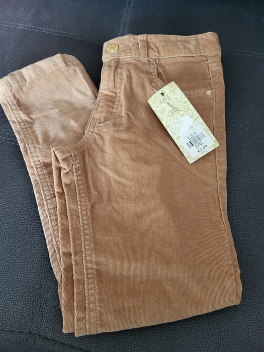 Camel Corduroy Trousers "Primark" – Size 6–7 Years