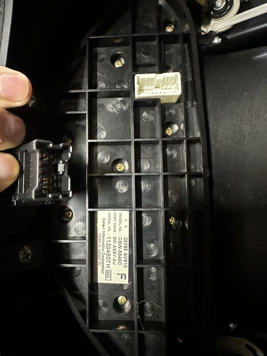 Блок управління кліматом Nissan Primera P12 28395av611 28395av610