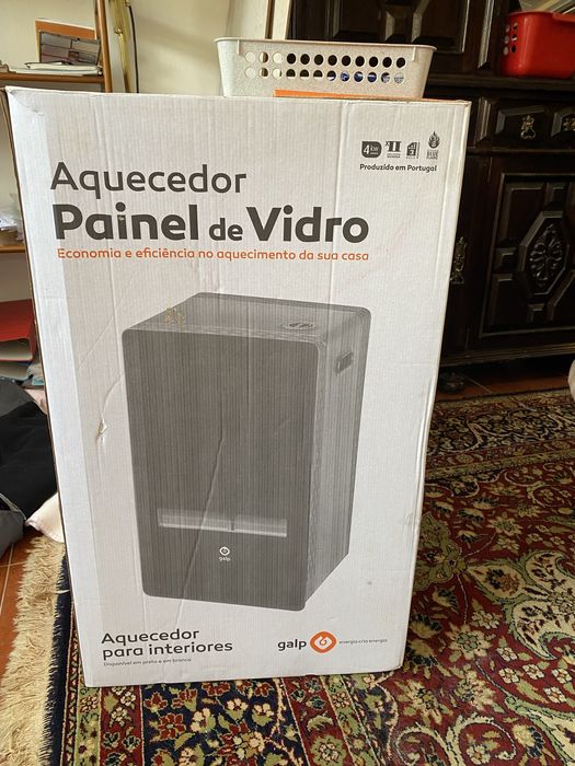 Aquecedor a gaz com botija