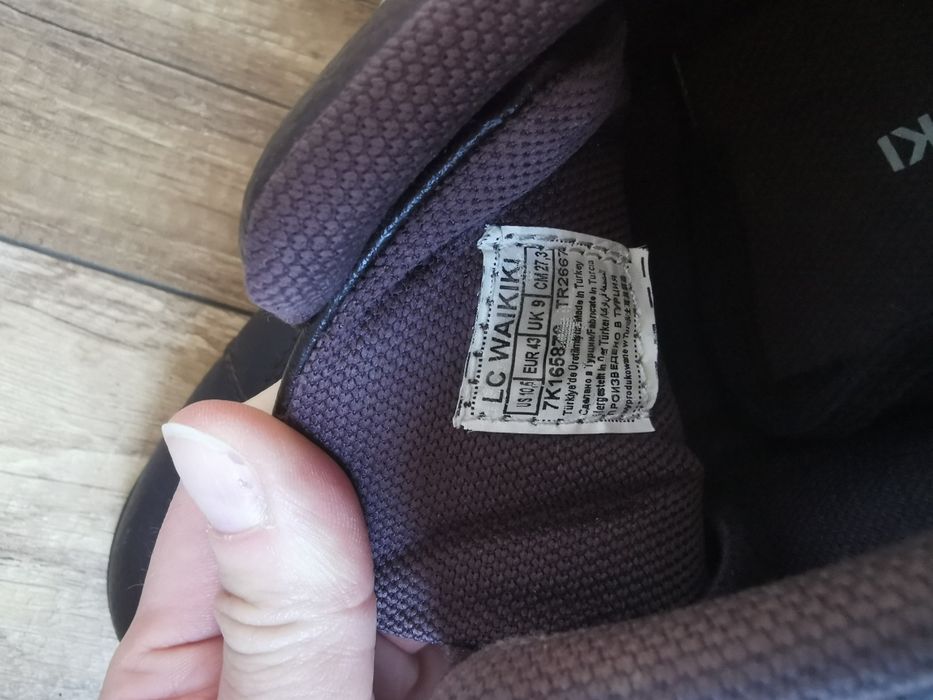 Buty męskie Waikiki 43 brązowe trzewiki  botki