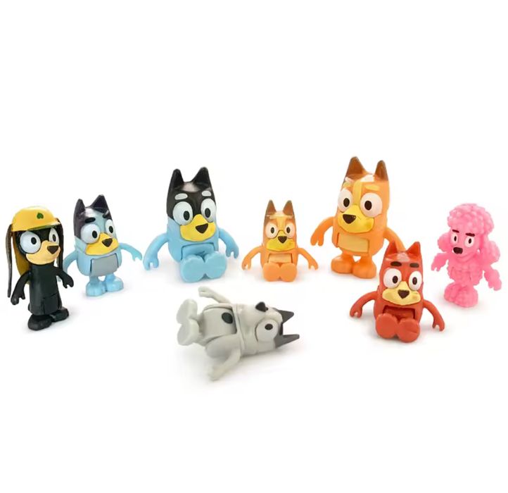 Набір фігурок набор фигурок Блуі блуї блуи бінго бинго bluey bingo