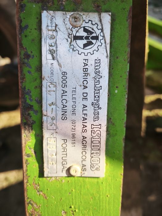 Charrua de 3 discos Isidros